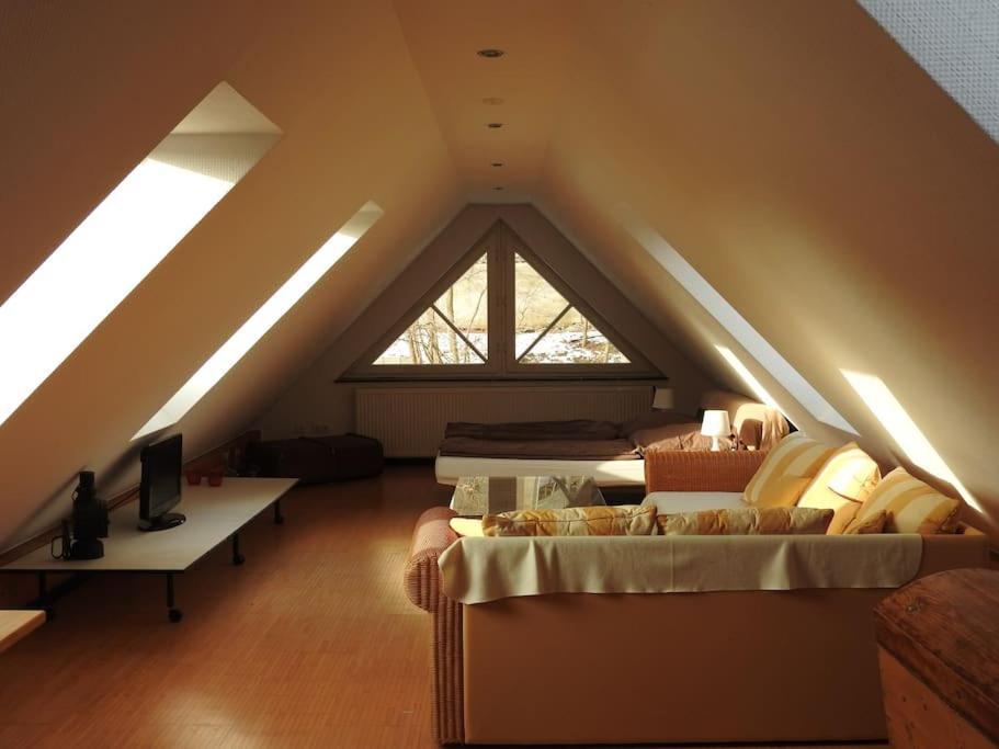 Appartamento Dachwohnung Mit Wasserblick Und Eigenem Bootssteg